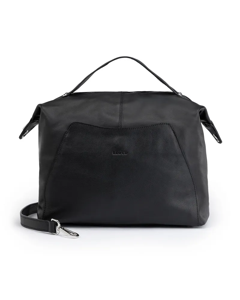 Lloyd Schwarz Glattleder | Damen Handtaschen Schwarz Schwarz