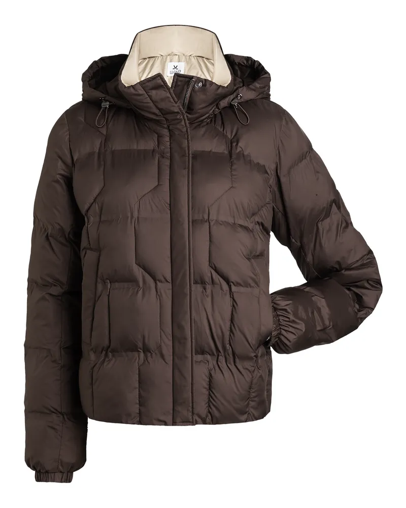 Lloyd Braun Polyester | Damen Gepolsterte Jacke Braun Braun