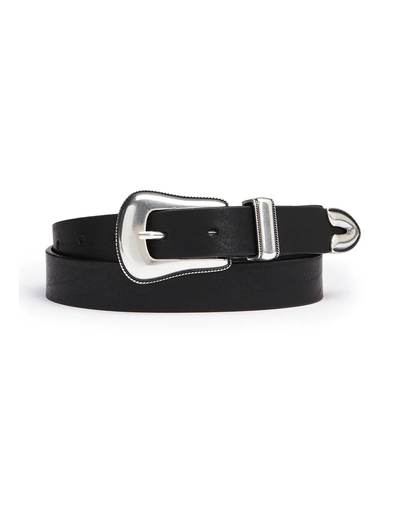 Lloyd Schwarz Glattleder | Damen Damengürtel Schwarz Schwarz