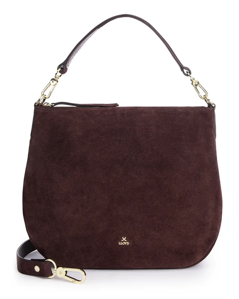 Lloyd Rot Rauleder | Damen Hobo Bag Rot Rot