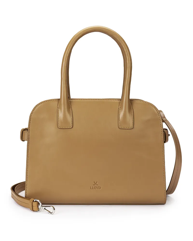 Lloyd Braun Glattleder | Damen Business Bag Braun Braun