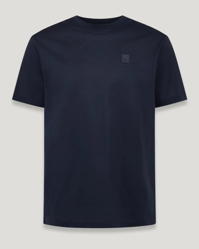 Belstaff Steel T-shirt für Herren Mercerised Cotton Dunkles Dunkelblau XL 