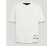 Centenary T-shirt Mit Label-applikation für Herren Cotton Jersey  S