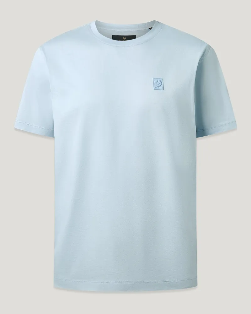 Belstaff Steel T-shirt für Herren Mercerised Cotton Hellblau 3XL 
