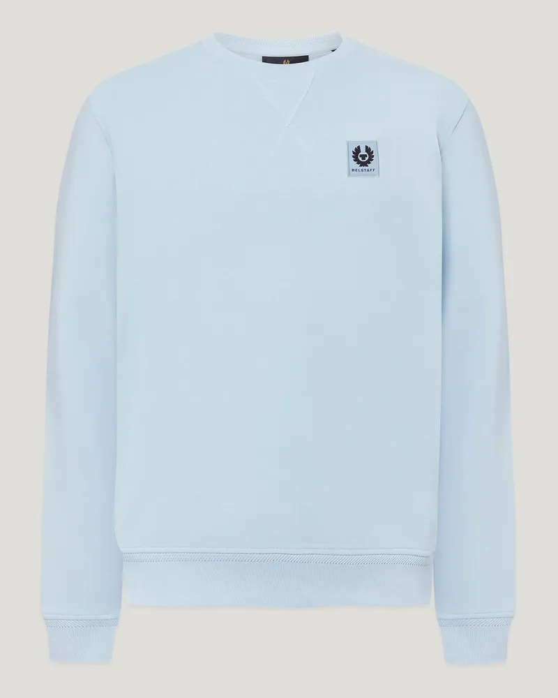 Belstaff Sweatshirt für Herren Cotton Fleece Hellblau XS 