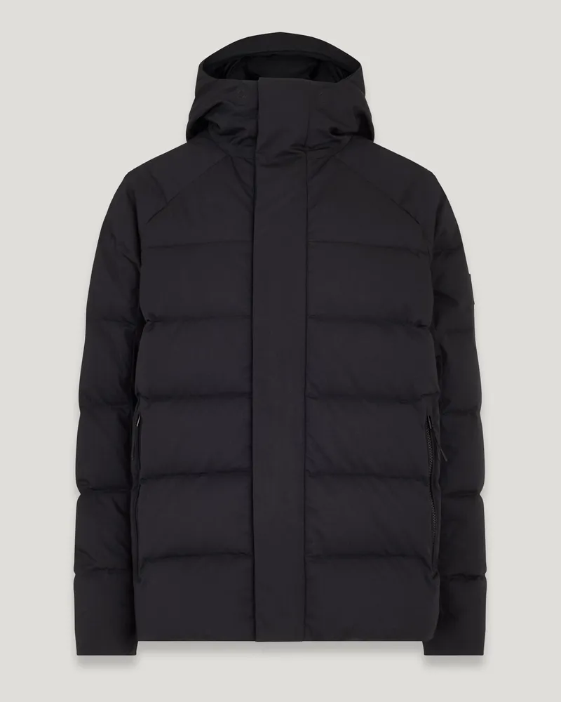Belstaff Apex Jacke für Herren Cotton Gabardine Schwarz Schwarz