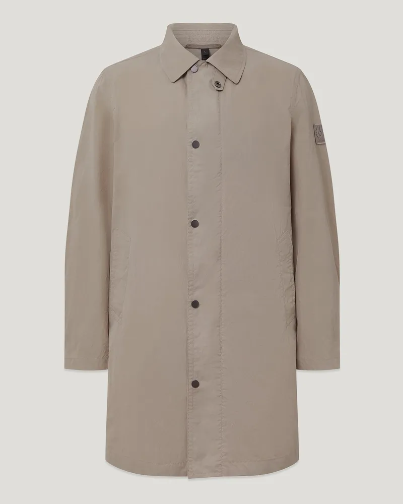 Belstaff Farer Mantel für Herren Alpha Nylon Dunkelbraun S 