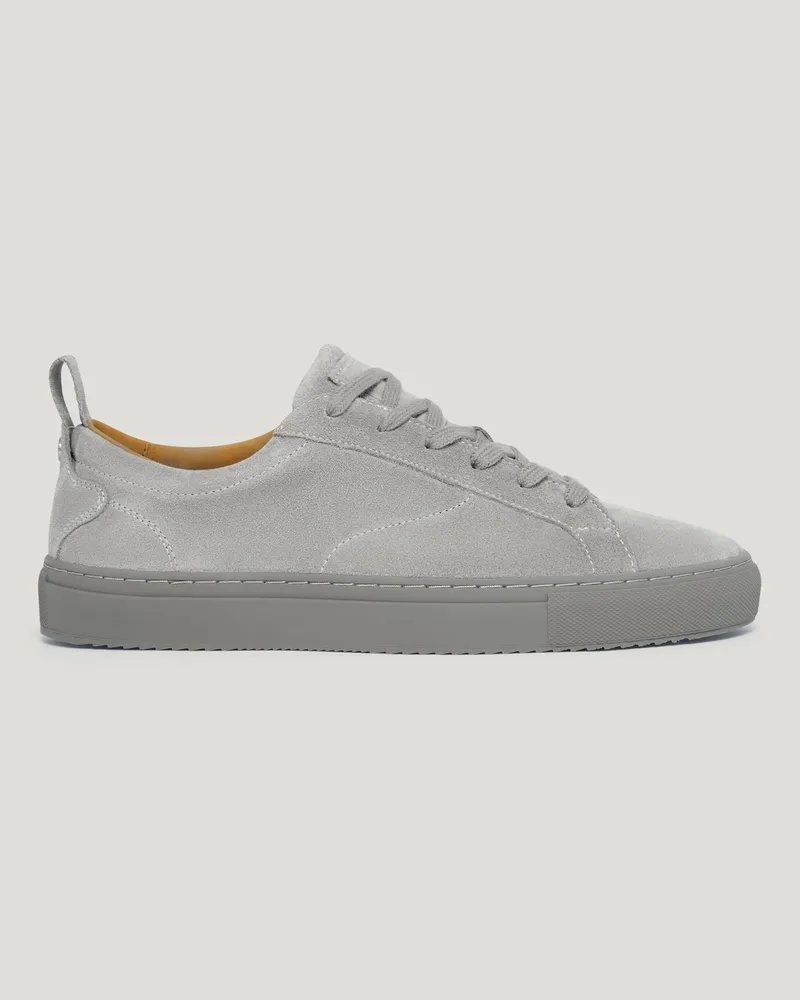 Belstaff Fleming Sneaker für Herren Suede Grau Fossilgrau