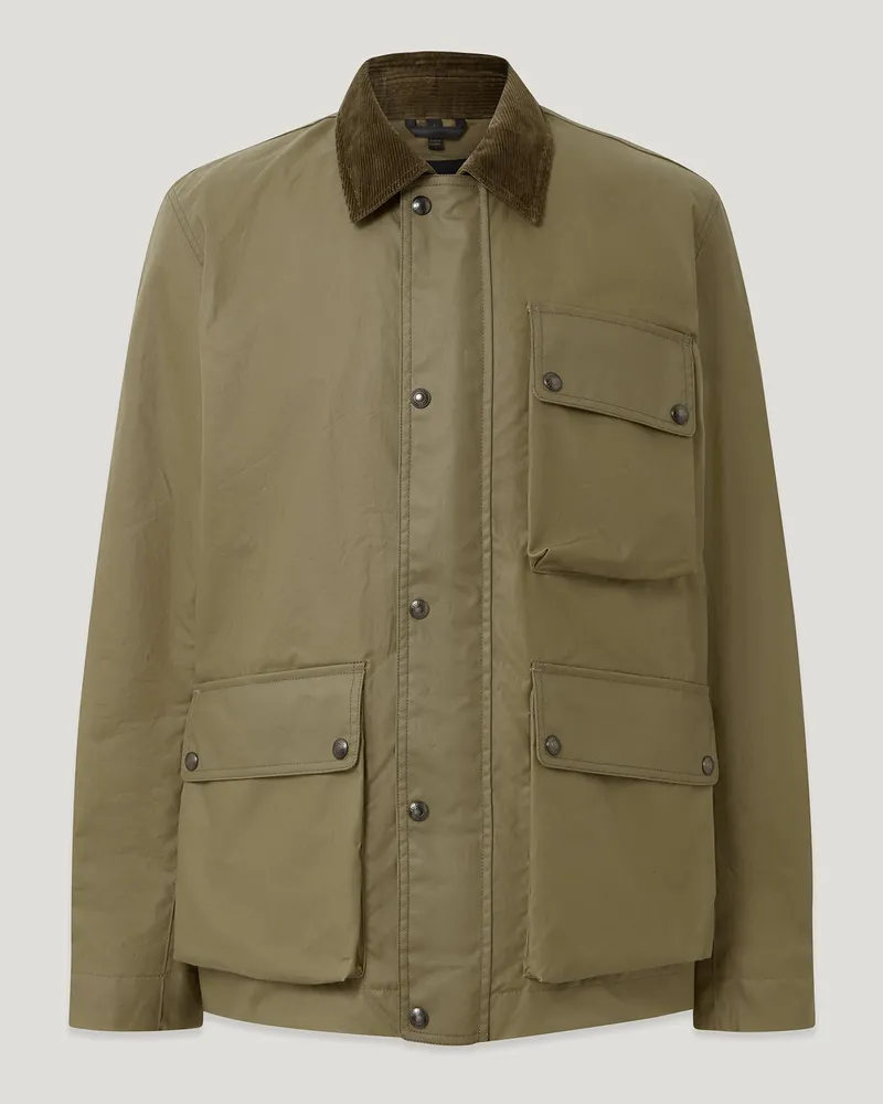 Belstaff Incline Jacke für Herren Waxed Cotton Dunkles Dunkelgrün 3XL 