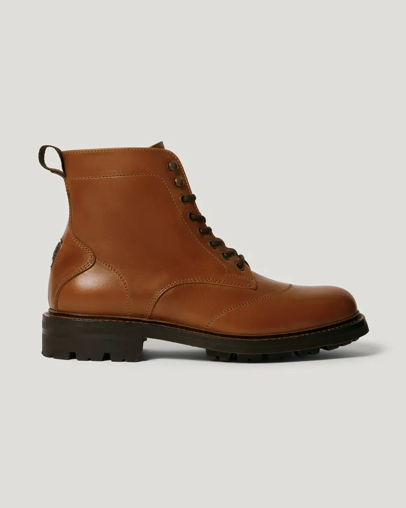 Belstaff Copeland Stiefel für Herren Grain Leather Cognacbraun Cognacbraun