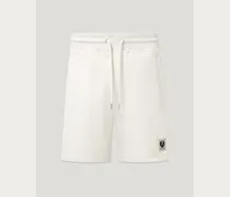 Sweatshorts für Herren Cotton Fleece Weiß