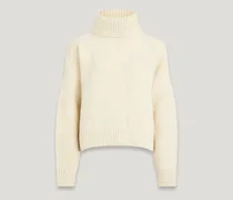 Hop Rollkragenpullover für Damen Lambswool Elfenbein
