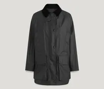 Tonal Festival Jacke für Damen Waxed Cotton Schwarz