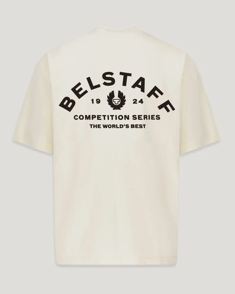 Belstaff Competition T-shirt für Herren Cotton Jersey Weiß XL 