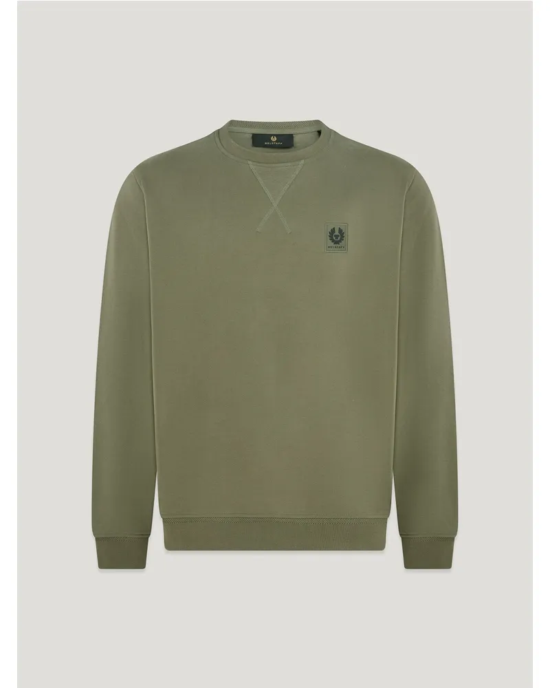 Belstaff Sweatshirt für Herren Cotton Fleece Militärgrün Militärgrün