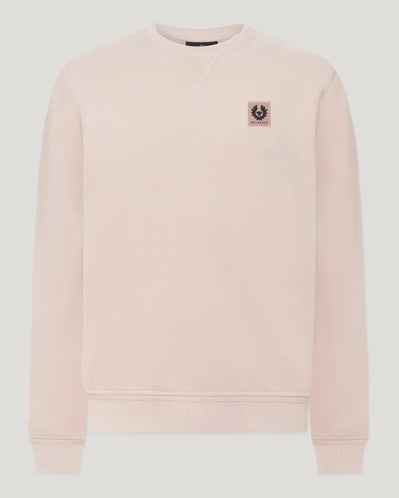 Belstaff Sweatshirt Für Herren Baumwollfleece Altrosa Altrosa