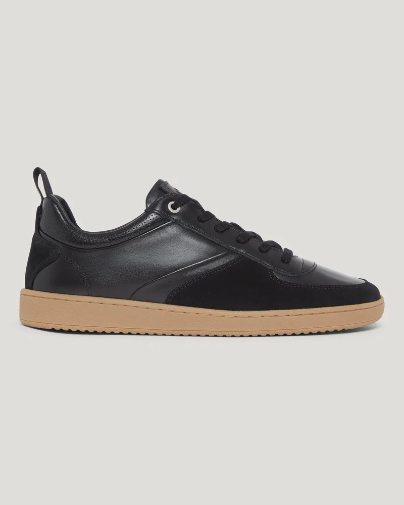 Belstaff Croft Sneaker Für Herren Nappaleder Schwarz Schwarz