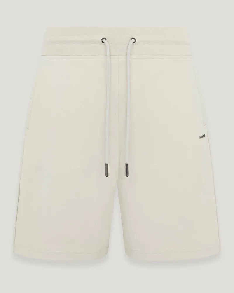 Belstaff Alloy Sweatshorts für Herren Cotton Fleece Steinbeige Steinbeige