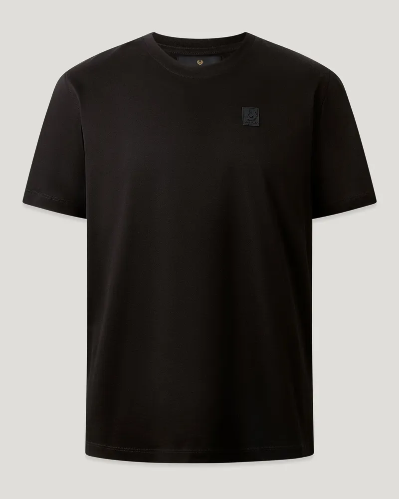 Belstaff Steel T-shirt für Herren Mercerised Cotton Schwarz XL 