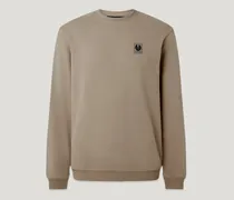 Sweatshirt für Herren Cotton Fleece Dunkelbraun