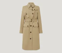 Tt Trenchcoat für Damen Stormcoat Gabardine Hellbraun