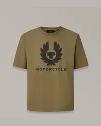 Belstaff Motorrad Phoenix T-shirt für Herren Cotton Jersey  Olive Belstaff