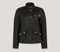 Penrith Motorradjacke für Damen Calf Leather Schwarz