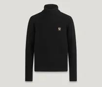 Watch Rollkragenpullover für Herren Lambswool Schwarz