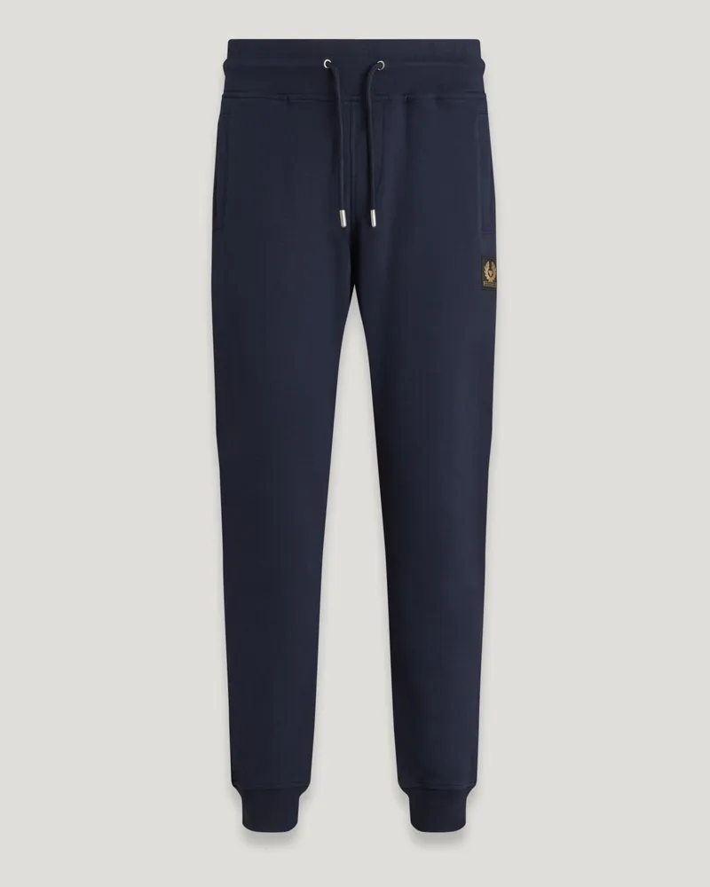 Belstaff Jogginghose für Herren Cotton Fleece Dunkles Tintenblau Dunkles