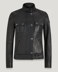 Belstaff Gangster Jacke für Damen Nappa Leather Black