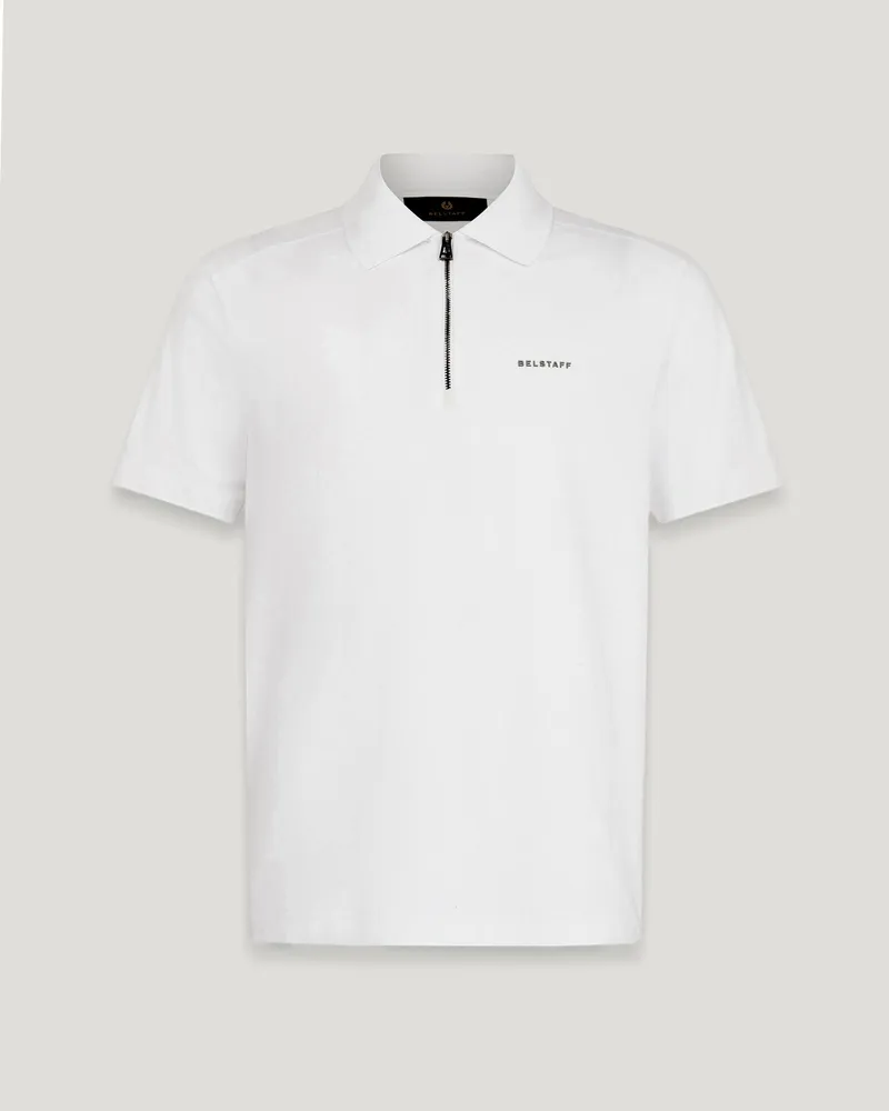 Belstaff Alloy Polohemd für Herren Cotton Jersey Weiß XL 