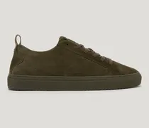 Fleming Sneaker für Herren Suede Olivgrün
