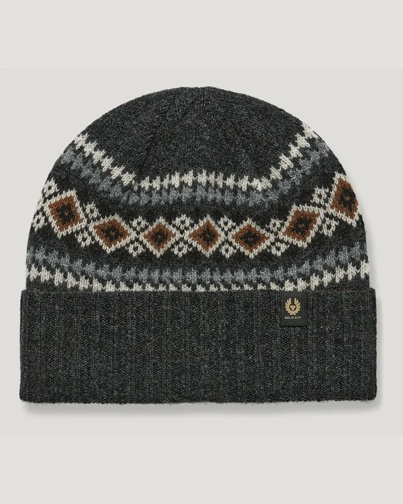 Belstaff Thistle Mütze Mit Fair-isle-muster Scottish Lambswool Mehrfarbig Mehrfarbig