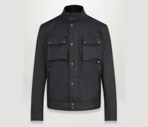 Racemaster Jacke für Herren Waxed Cotton Schwarz
