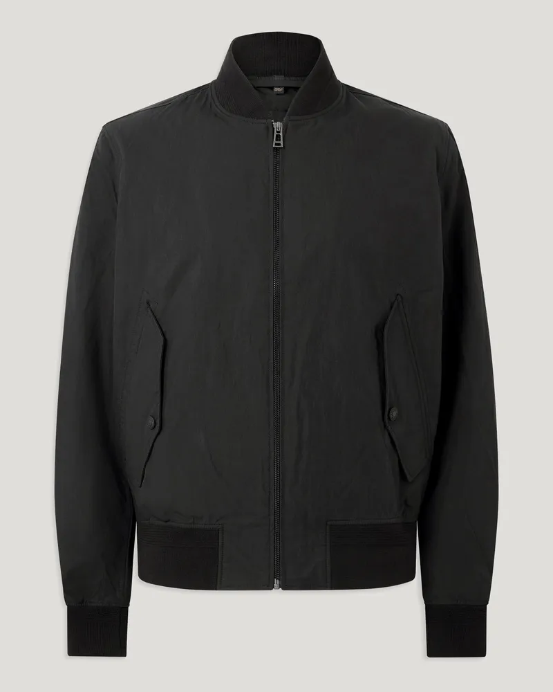 Belstaff Carrier Jacke für Herren Compact Technical Cotton Schwarz M 