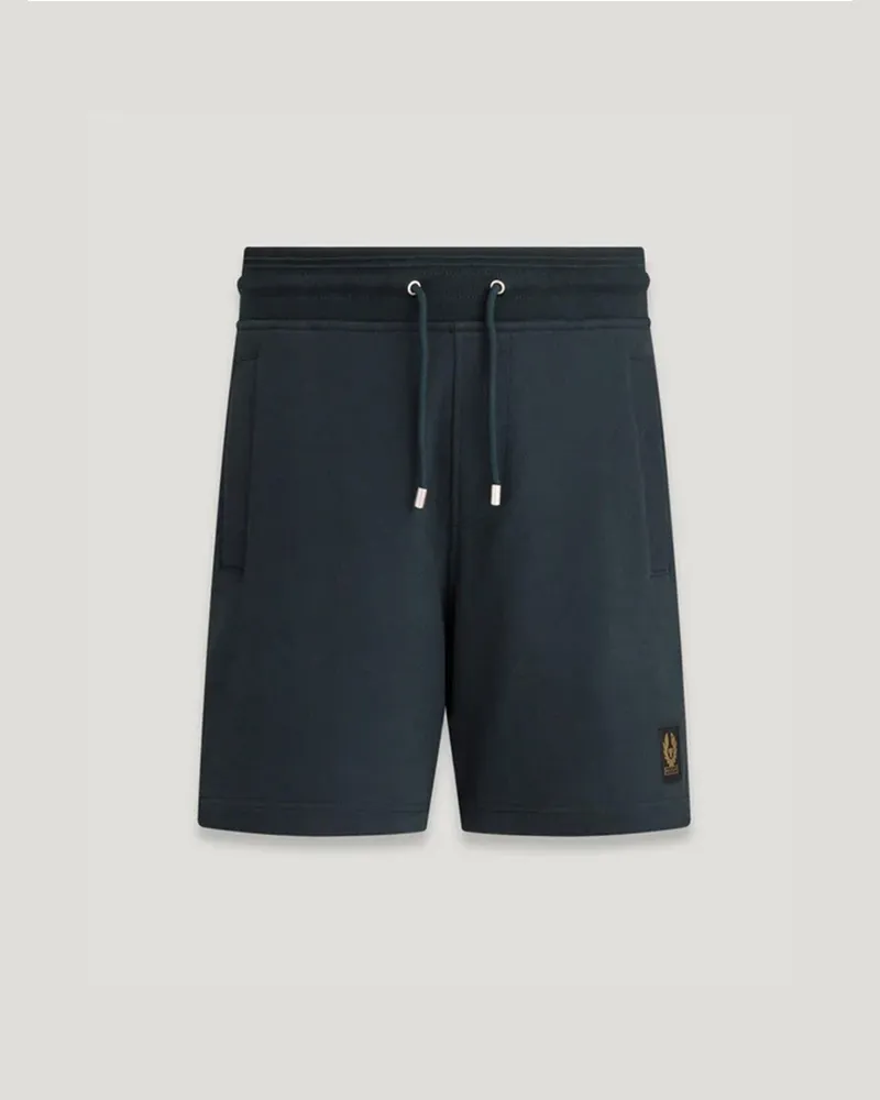 Belstaff Sweatshorts für Herren Cotton Fleece Dunkles Tintenblau Dunkles