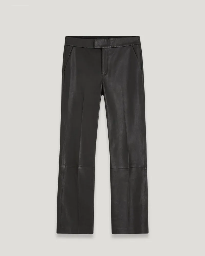 Belstaff Radium Hose für Damen Stretch Nappa Schwarz Schwarz