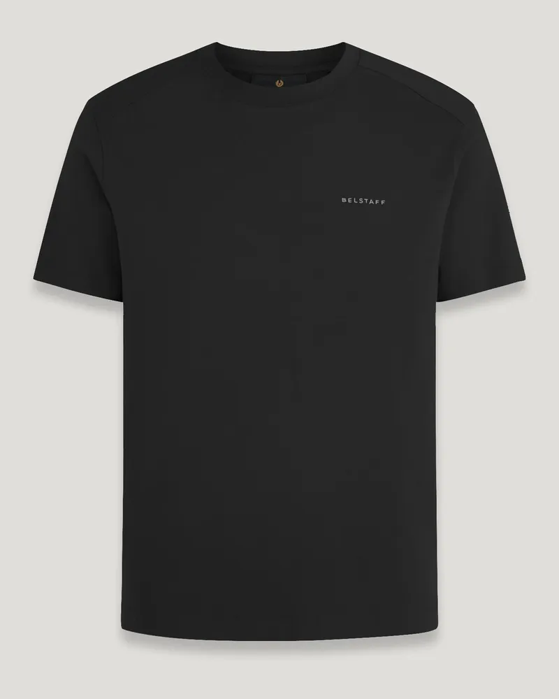 Belstaff Alloy T-shirt Für Herren Baumwolljersey Schwarz Schwarz