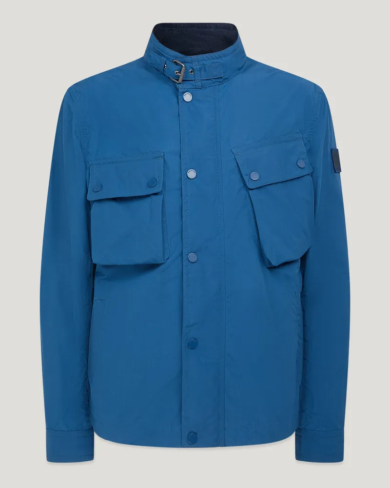 Belstaff Service Racemaster Jacke für Herren Delta Ripstop Insignien-Blau Insignien-blau