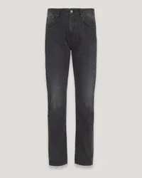 Belstaff Longton Jeans für Herren Washed Denim  W37L32 Oil