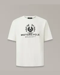 Belstaff Motorrad Build Up T-shirt für Herren Cotton Jersey  S Bone