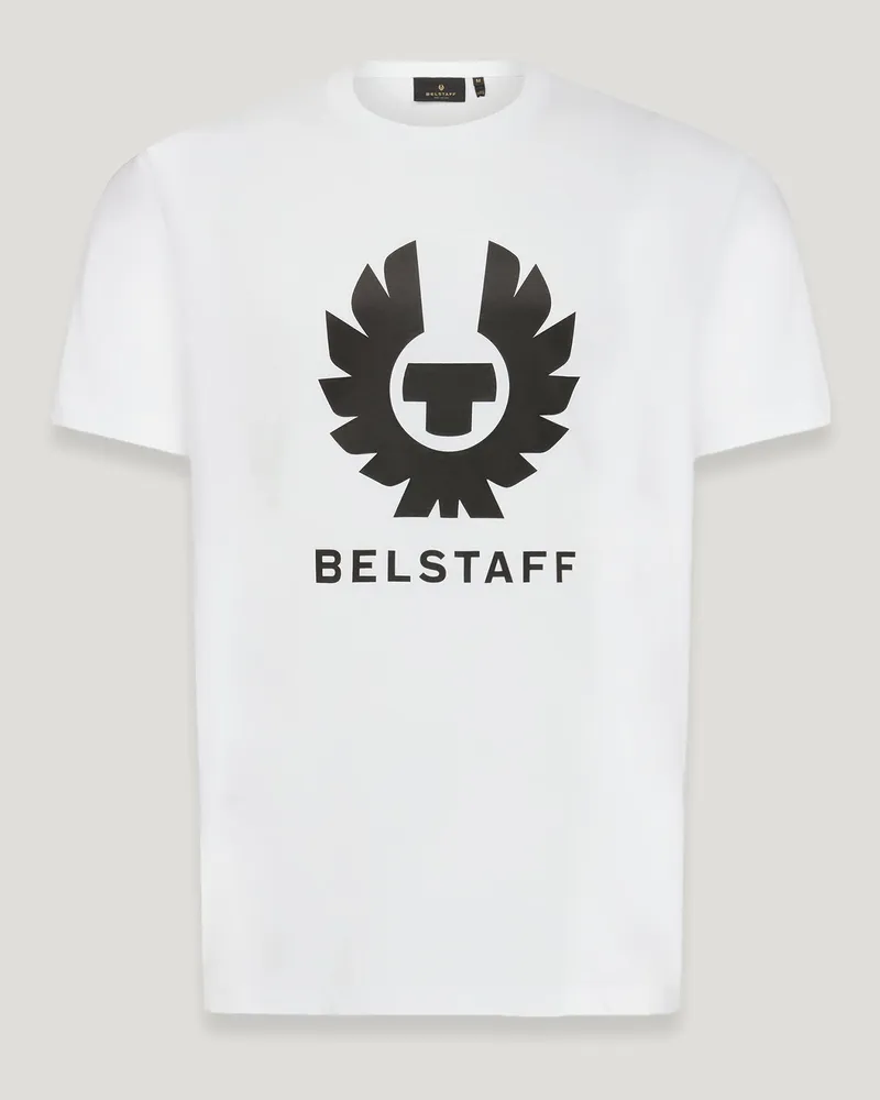 Belstaff Phoenix T-shirt für Herren Cotton Jersey Weiß Weiß