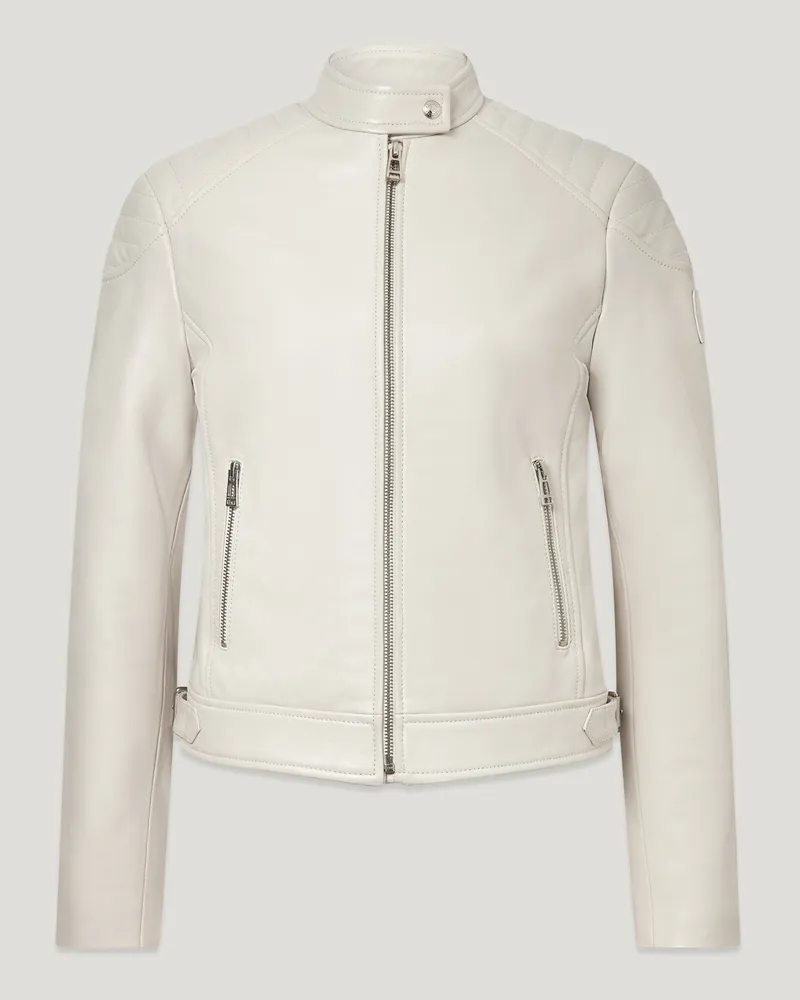 Belstaff Mollison Jacke für Damen Matt Nappa Natur EU 40 