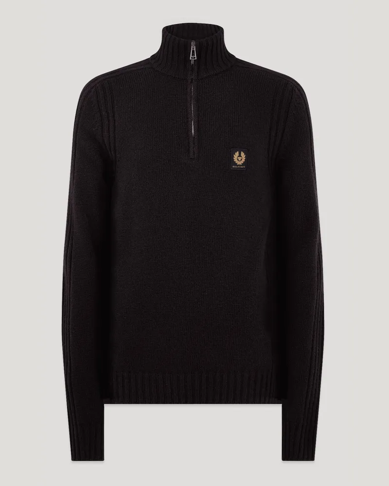 Belstaff Watch Troyer für Herren Lambswool Schwarz Schwarz