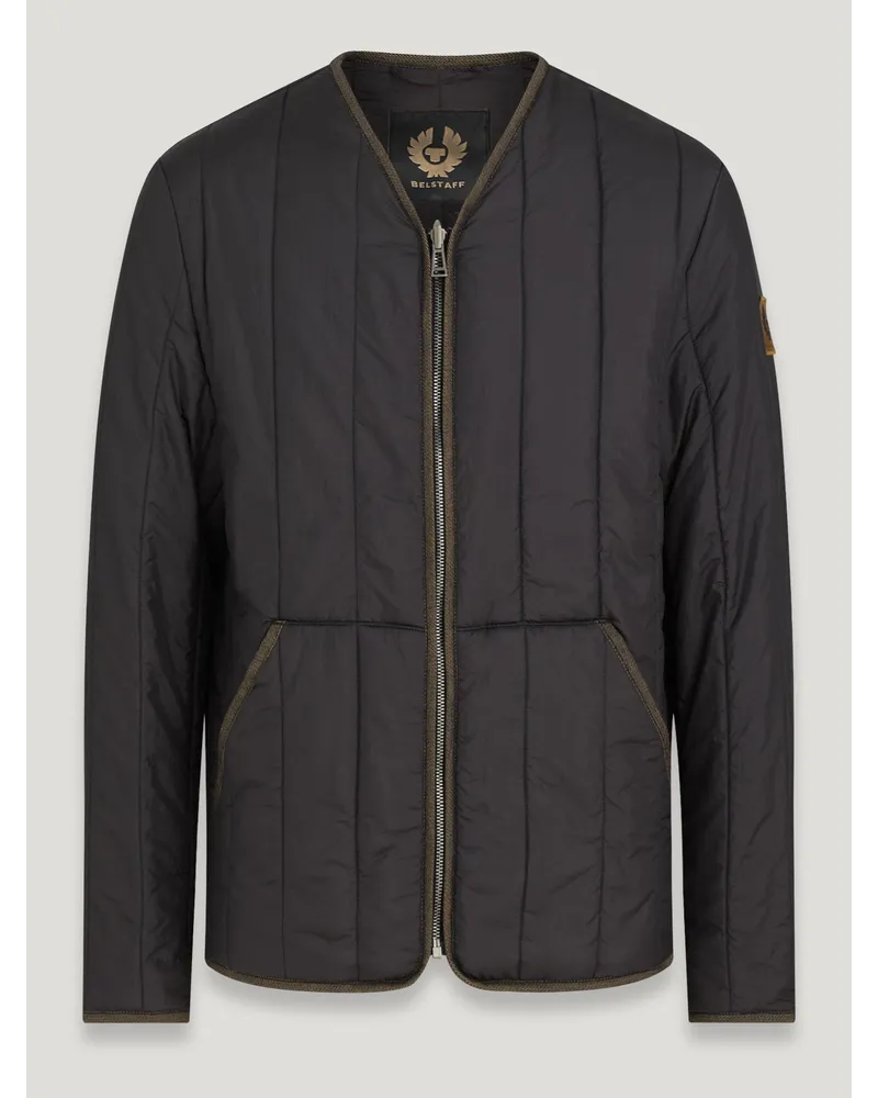 Belstaff Centenary Steppjacke für Herren Quilted Ripstop Black