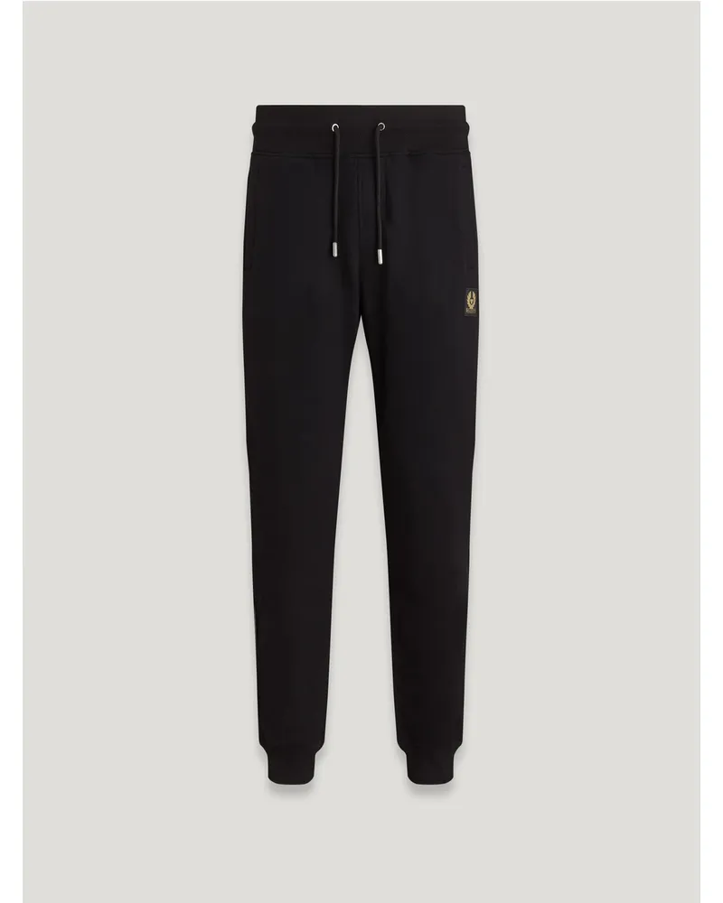 Belstaff Jogginghose für Herren Cotton Fleece Schwarz Schwarz