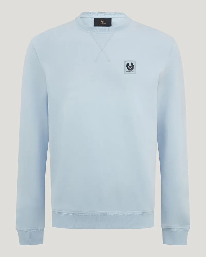 Belstaff Sweatshirt für Herren Cotton Fleece Himmelblau Himmelblau