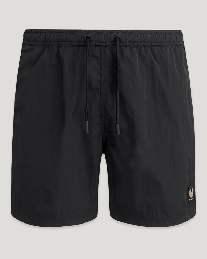 Belstaff Clipper Swimshort für Herren Tiller Cloth Black Black