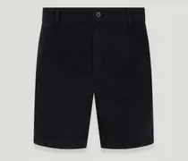 Rally Shorts für Herren Garment Dye Cotton Schwarz