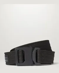 Belstaff Gurtband-gürtel Mit Clip für Herren Nylon Webbing Black